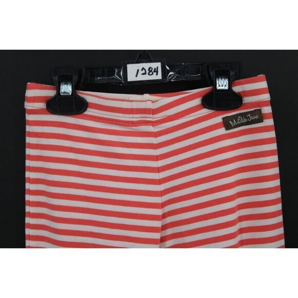 Matilda Jane Girls size 6 Zola Bow Stripped Leggings Friends Forever - Picture 2 of 8